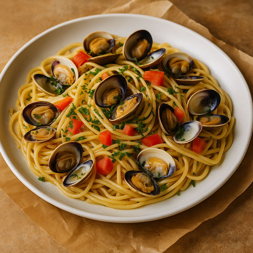 Clam Pasta with Clams & Herbs